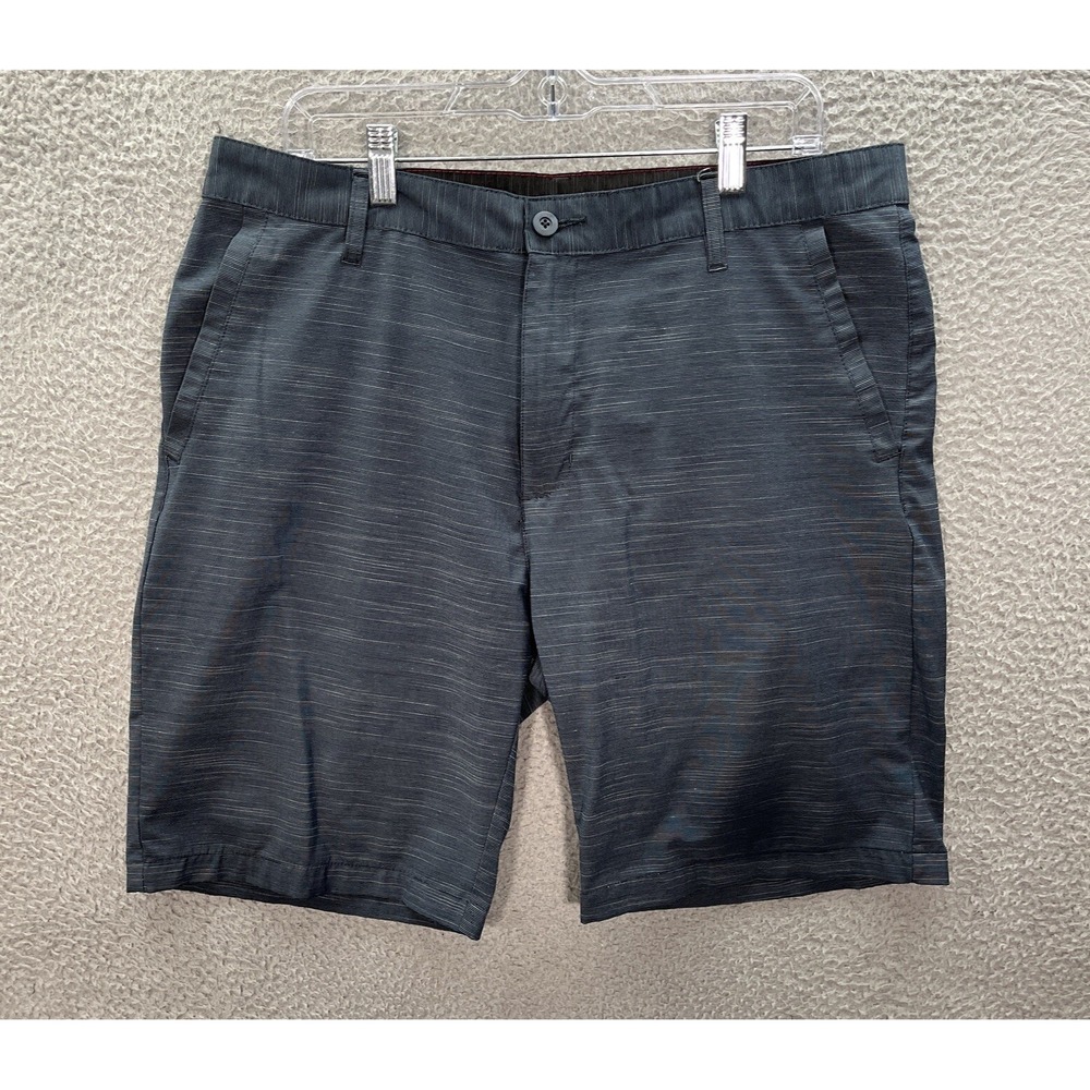 Burnside‎ Board Shorts Mens 36 Gray Surfer Skater BMX Grunge Thrasher Beach Y2K